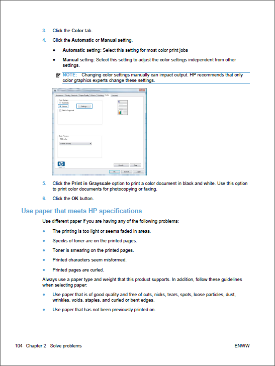 HP Color LaserJet CP1525 CP1520 Service Manual-4